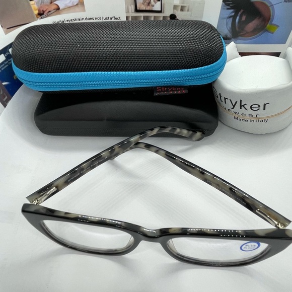 New Stryker Computer Wine/Tortoise STF52105  53/18 - Picture 7 of 8